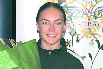 Photo of Alanna Fisher copyright Northern District Times 31 Jan 2018