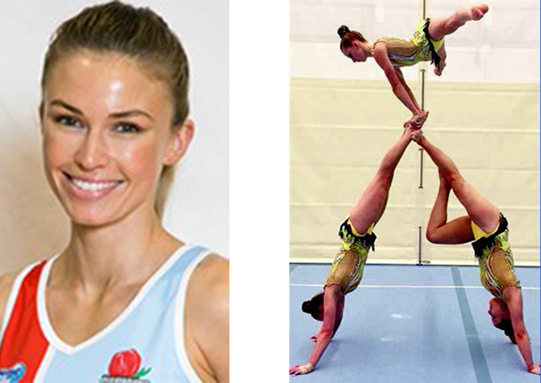 Photo of Emily Keenan, Kate Barry, Eloise Dwyer and Millie Puckeridge copyright NSW Netball and TWT