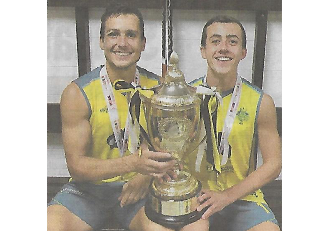 Photo of Tom Craig and Lachlan Sharp copyright TWT 14 March 2018