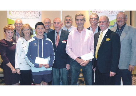Photo of Geoff Davenport and Rob Thorpe awards night