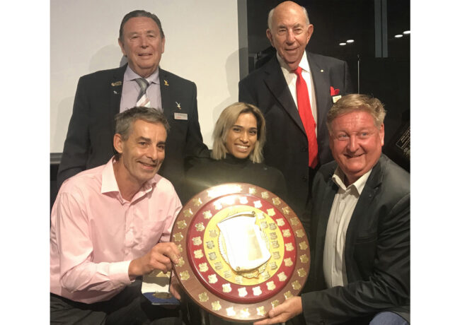 Madison de Rozario & Geoff Davenport joint winners of 2018-2019 Ryde Sports Foundation Awards Madison de Rozario & Geoff Davenport joint winners of 2018-2019 Ryde Sports Foundation Awards